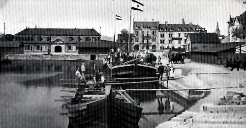 Der Hafen um 1910