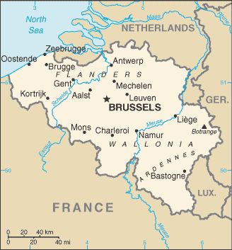 belgien-map